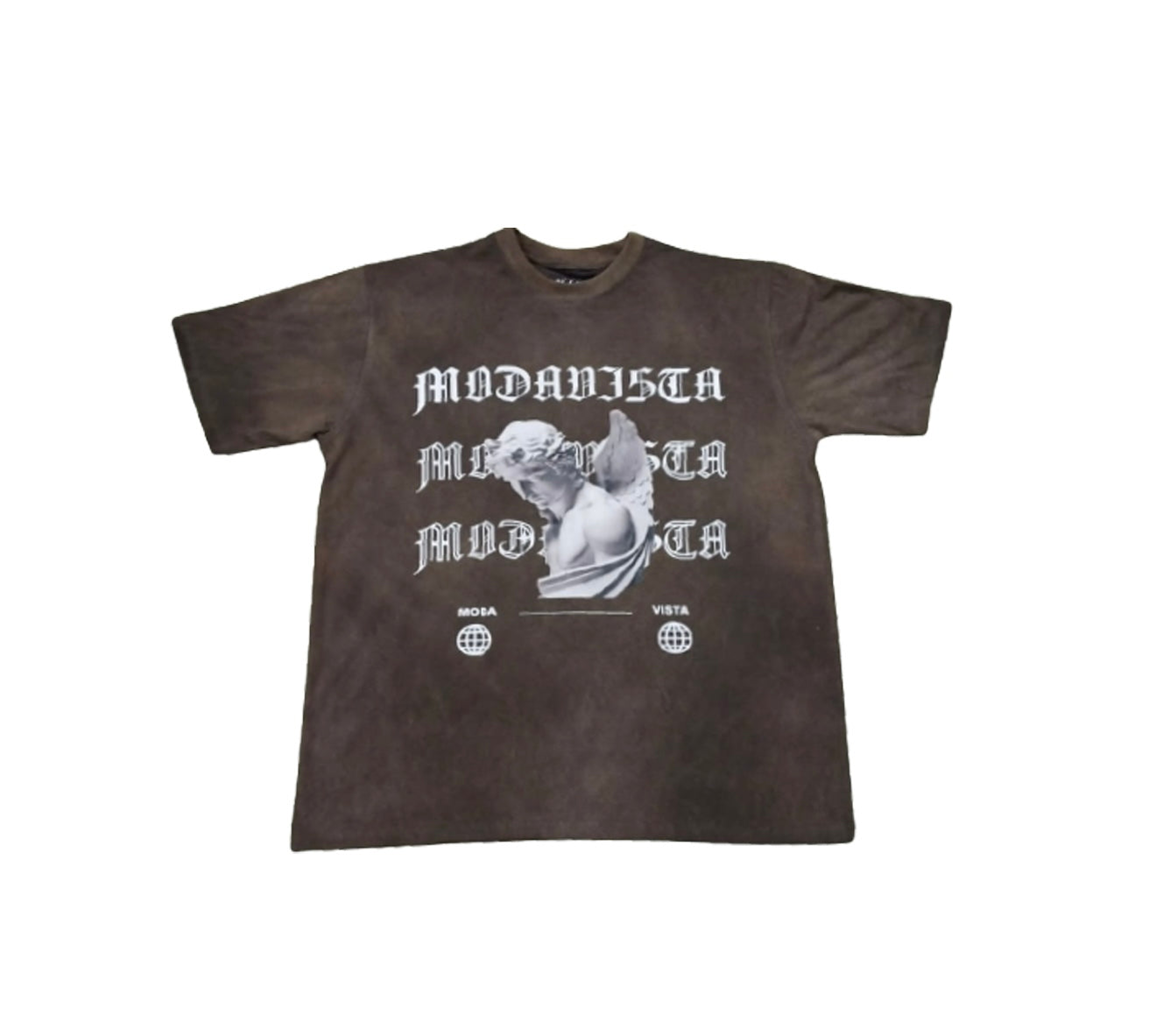 Brown Graphic Shirt